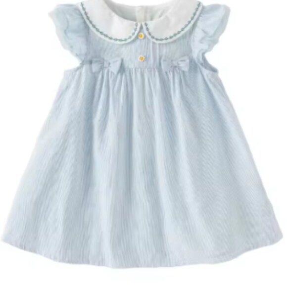 Dave and Bella's Dress, Toddler Dress, Little Girl's Dress, Designer Girl's - Picture 2 of 4